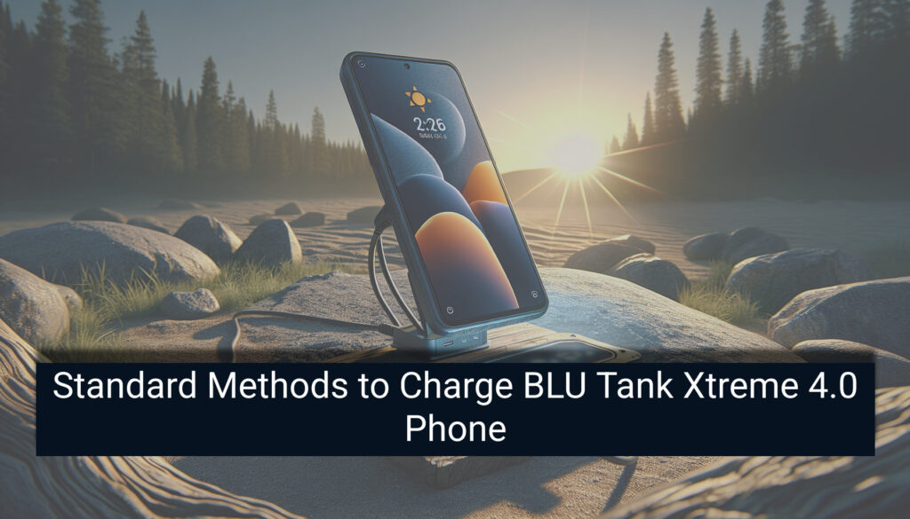 Where Do You Charge a BLU Tank Xtreme 4.0 Phone