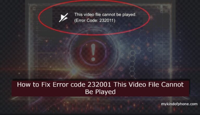 error code 232001