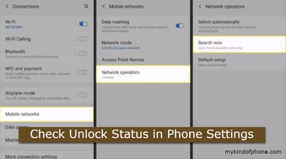 how to check if samsung phone is unlocked without sim