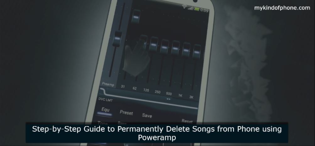 how to permanently delete songs from phone using poweramp in 2024