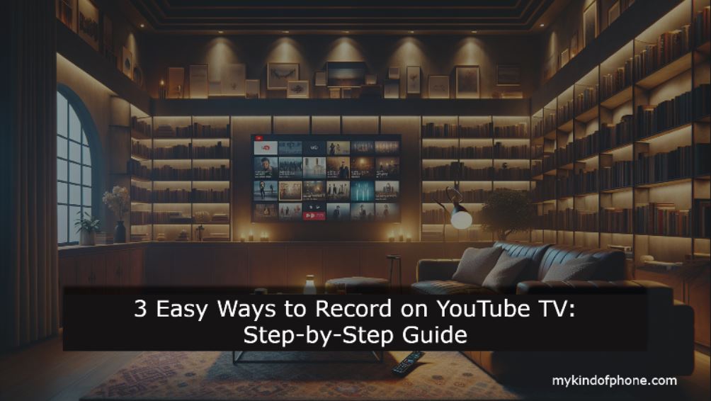 how to record on Youtube tv